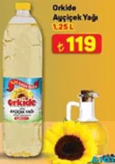 ORKİDE AYÇİÇEK YAĞI 1,25 L ORKİDE AYÇİÇEK YAĞI 1,25 L